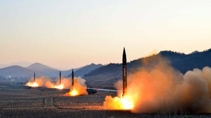 China SHOOTS DOWN missiles near North Korea border – nuclear crisis deepens